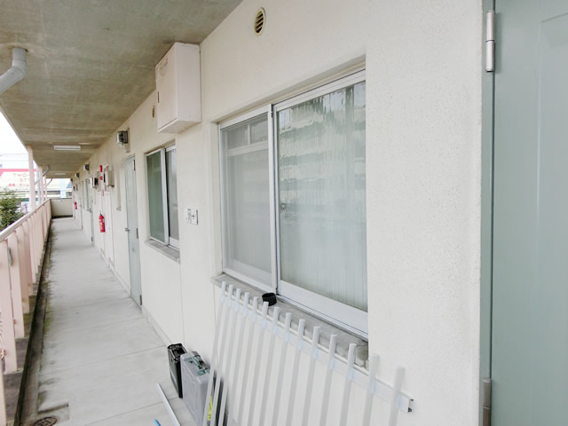 窓の防犯対策　アルミ面格子　施工事例　名古屋市守山区